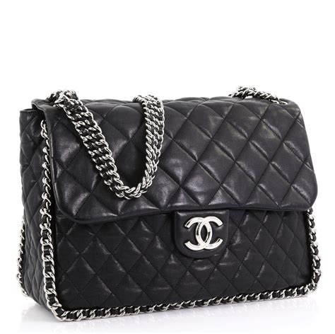 chanel chain around bag 2015|Chanel Chain Around Maxi Bag 2015 .